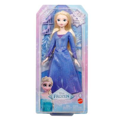 Disney Karlar Ülkesi Buz Pateni Temalı Elsa Bebek JBG53 - 1