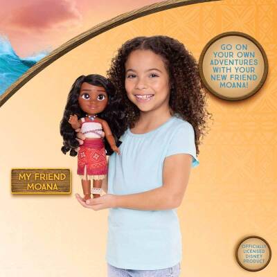 Disney Moana 2 Arkadaşım Moana Bebeği 38 cm JKP/237576 - 4