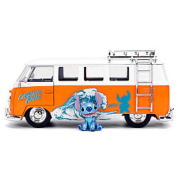 Disney Stitch 1961 Volkswagen Bus ve Stitch Figürü 1:24 - 5