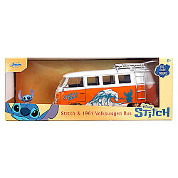 Disney Stitch 1961 Volkswagen Bus ve Stitch Figürü 1:24 - 8