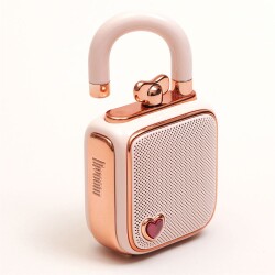Divoom Lovelock Mini Bluetooth Hoparlör Pembe - Divoom