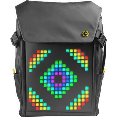 Divoom Pixoo Backpack M Siyah Piksel Led Ekranlı Sırt Çantasıı - 1