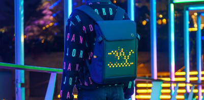 Divoom Pixoo Backpack M Siyah Piksel Led Ekranlı Sırt Çantasıı - 5