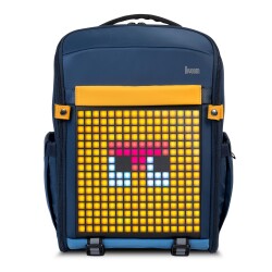 Divoom Pixoo Backpack S Mavi Piksel Led Ekranlı Sırt Çantasıı - 1