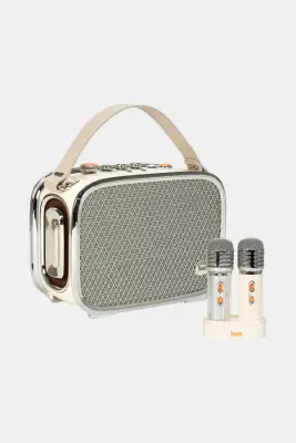 Divoom SongBird Ultra 100W Çift Mikrofonlu Karaoke Bluetooth Hoparlör, Taşınabilir Ses Bombası - 1