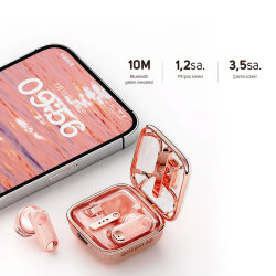 Divoom Spark Air Pembe Tws Bluetooth Kulakiçi Kulaklık - 4