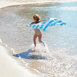 Dock& Bay M Çocuk Plaj Havlusu Cabana - Tulum Blue Havlucab200 - 9