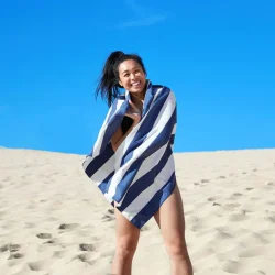 Dock& Bay Xxl Plaj Havlusu Cabana - Whitsunday Blue Havlucab301 - 5