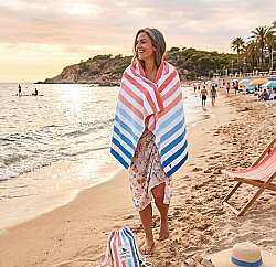 Dock& Bay L Plaj Havlusu Summer - Sand To Sea Havlusum101 - Dock & Bay