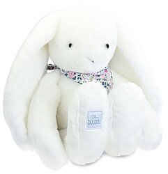 Doudou Atkılı Beyaz Tavşan Peluş 50 cm Dc4306 - 3