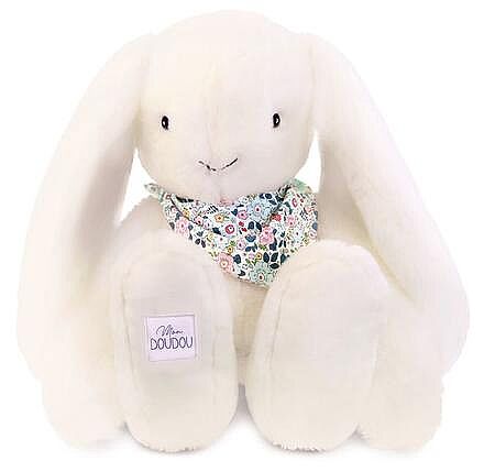 Doudou Atkılı Beyaz Tavşan Peluş 50 cm Dc4306 - 2