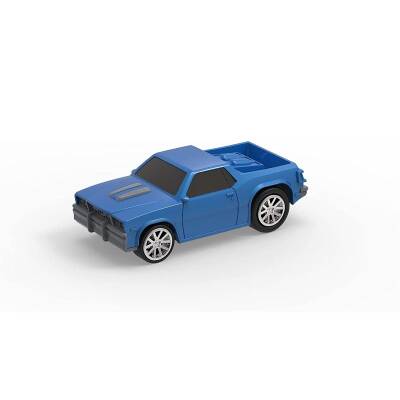 Driven 4'lü Çek Bırak Araba Seti - Turkuaz, Turuncu, Mavi, Kırmızı Wh1121Z - 4