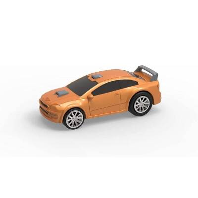 Driven 4'lü Çek Bırak Araba Seti - Turkuaz, Turuncu, Mavi, Kırmızı Wh1121Z - 6