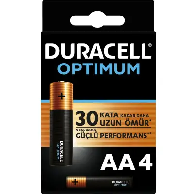 Duracell Optimum Kalın Kalem 4'lü Aa 5013691 - 1
