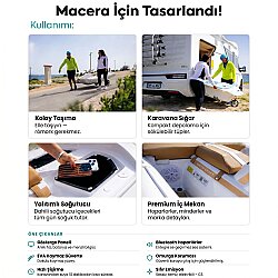 Darth Craft E210 Katlanabilir Elektrikli Şişme Bot / Su Aracı BL - 6