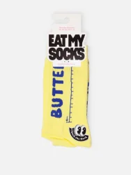 Eat My Socks Butter Yetişkin Çorap - Eat My Socks