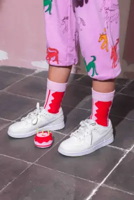 Eat My Socks Happy Birthday 5-10 Yaş Çocuk Çorap - 3