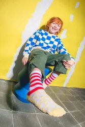 Eat My Socks Pop Corn 5-10 Yaş Çocuk Çorap - 3