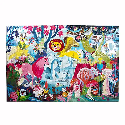 Eeboo 100 Parça Yapboz - Magical Creatures - 3
