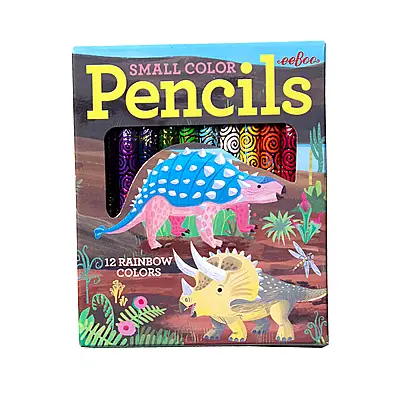 Eeboo 12'li Mini Kuru Boya Kalemi - Ankylosaurus - 1
