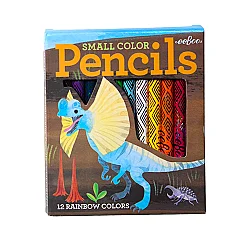 Eeboo 12'li Mini Kuru Boya Kalemi - Pteranodon - Eeboo