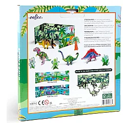 Eeboo 3D Glow in the Dark Oyun Sahnesi - Dino - 5
