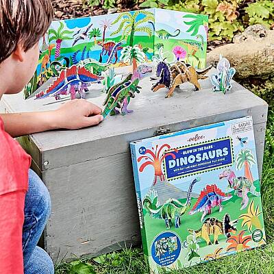 Eeboo 3D Glow in the Dark Oyun Sahnesi - Dino - 4