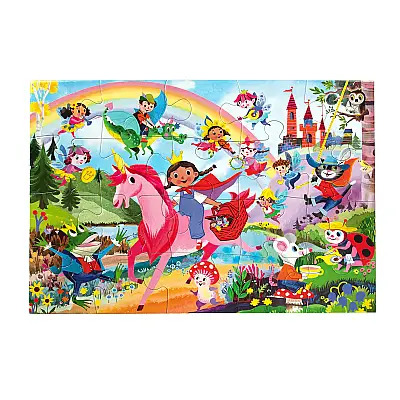Eeboo Fairytale 20 Parça Yapboz - 2