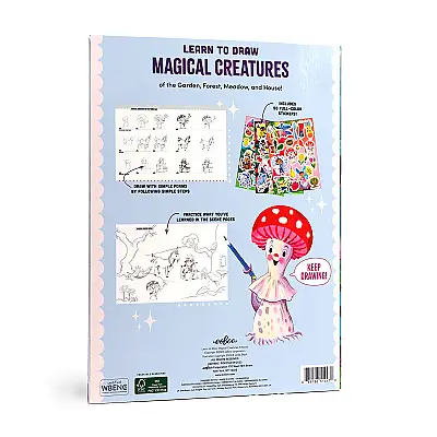 Eeboo Learn to Draw - Magical Creatures - 5