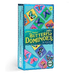 Eeboo Shiny Butterfly Domino - Eeboo