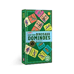 Eeboo Shiny Domino Oyunu - Dinosaurs - Eeboo