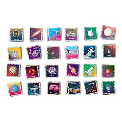 Eeboo Shiny Memory & Matching Oyunu - Space - 4