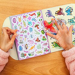 Eeboo Shiny Sticker Kitabı - Dinosaurs - 2