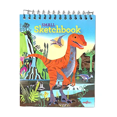 Eeboo Small Sketchbook - Dilophosaurus - 1