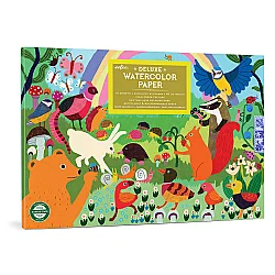Eeboo Suluboya Defteri - Woodland Rainbow - Eeboo