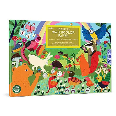 Eeboo Suluboya Defteri - Woodland Rainbow - 1