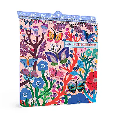 Eeboo Telli Sketchbook - Butterflies - 1