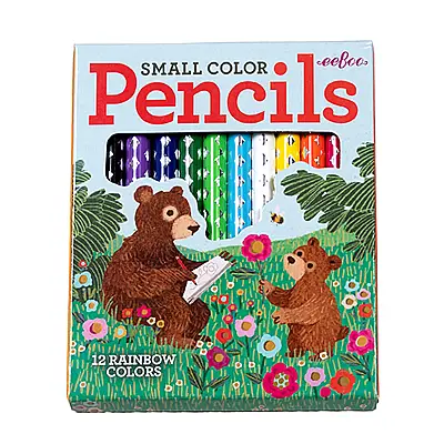 Eeboo Victoria's Garden 12'li Kuru Boya Kalemi - Pair of Bears - 1