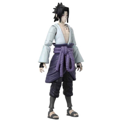 16 Cm Anime Heroes Naruto Sasuke Uchiha Figure And Accessory Set 37712 - 3