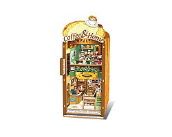 3D Wooden Puzzle Book Stand Series Coffee And Home 68061 - 3D Wooden Puzzle