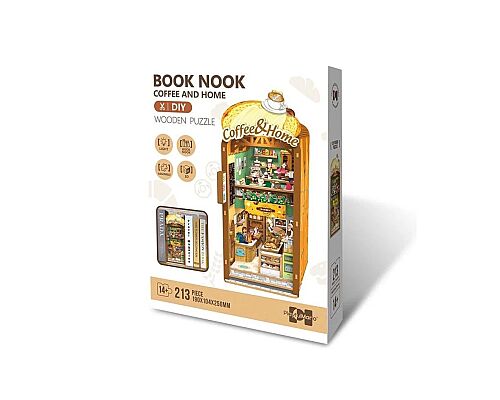 3D Wooden Puzzle Book Stand Series Coffee And Home 68061 - 3