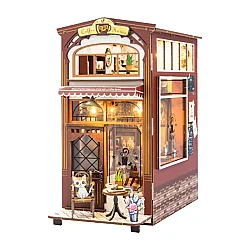 3D Wooden Puzzle Book Stand Series Coffee And Home 68061 - Rastplay