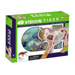 4D Master Vision Toy White Tiger Anatomy Model - 1