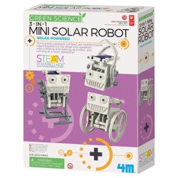 4M 3-In-1 Mini Solar Robot 4M/03377 - 1