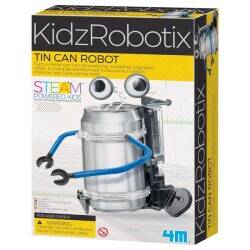 4M Tin Can Robot Kit 4M/03270 - 5