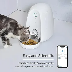 Airpet F05 Smart Feeder Mini Wıfı(Stainless Steel Bowl) F05 Akıllı Mini Mama Kabı Wifi Bağlantılı - 3
