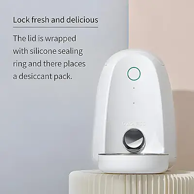 Airpet F05 Smart Feeder Mini Wıfı(Stainless Steel Bowl) F05 Akıllı Mini Mama Kabı Wifi Bağlantılı - 4