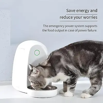 Airpet F05 Smart Feeder Mini Wıfı(Stainless Steel Bowl) F05 Akıllı Mini Mama Kabı Wifi Bağlantılı - 5