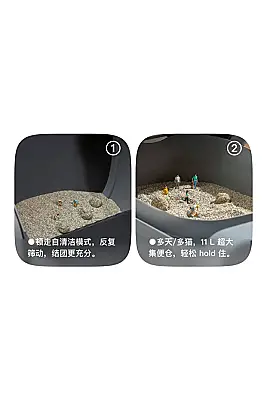 Airpet M1 Automatic Litter Box Ps0120 Üstü Açık Akıllı Tuvalet - 2