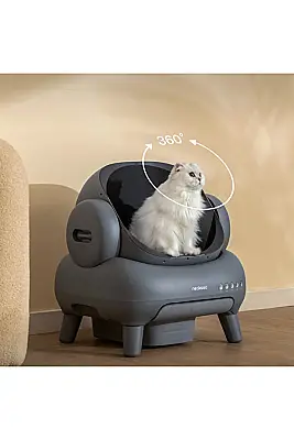 Airpet M1 Automatic Litter Box Ps0120 Üstü Açık Akıllı Tuvalet - 6